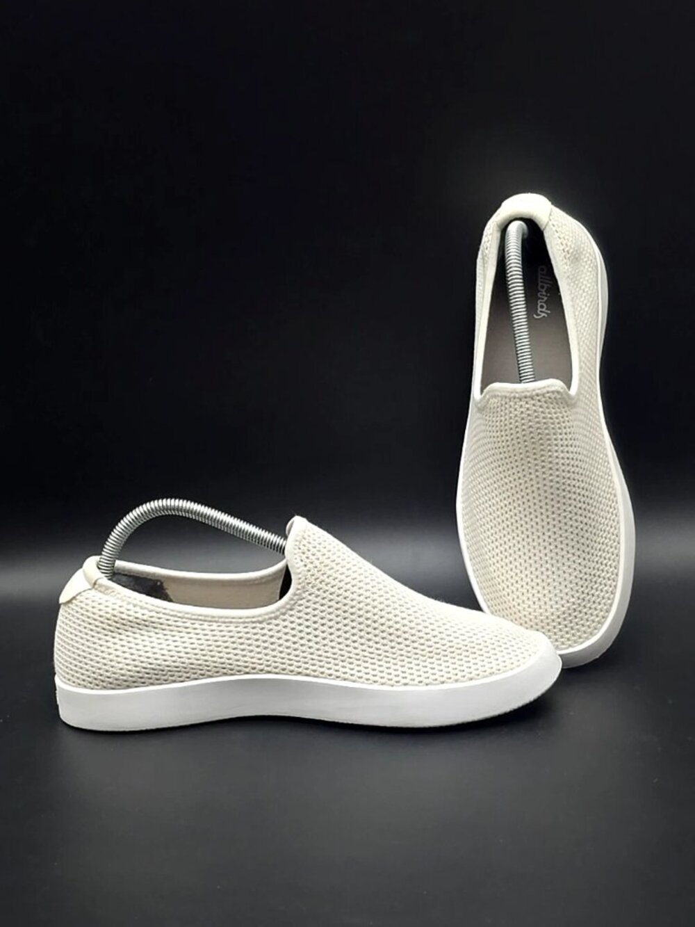 Allbirds Tree Loungers White Slip-on Loafer Sneaker Shoes Men's Size 8